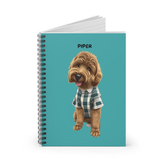 Cute Dog Spiral Notebook
