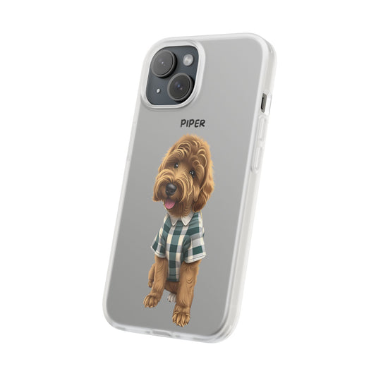Personalized Dog Flexi Phone Case