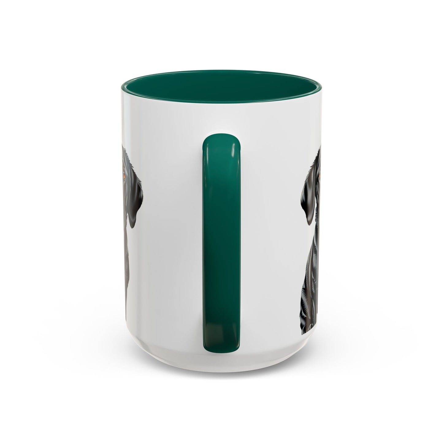 Personalized Dog Mug Forest Green