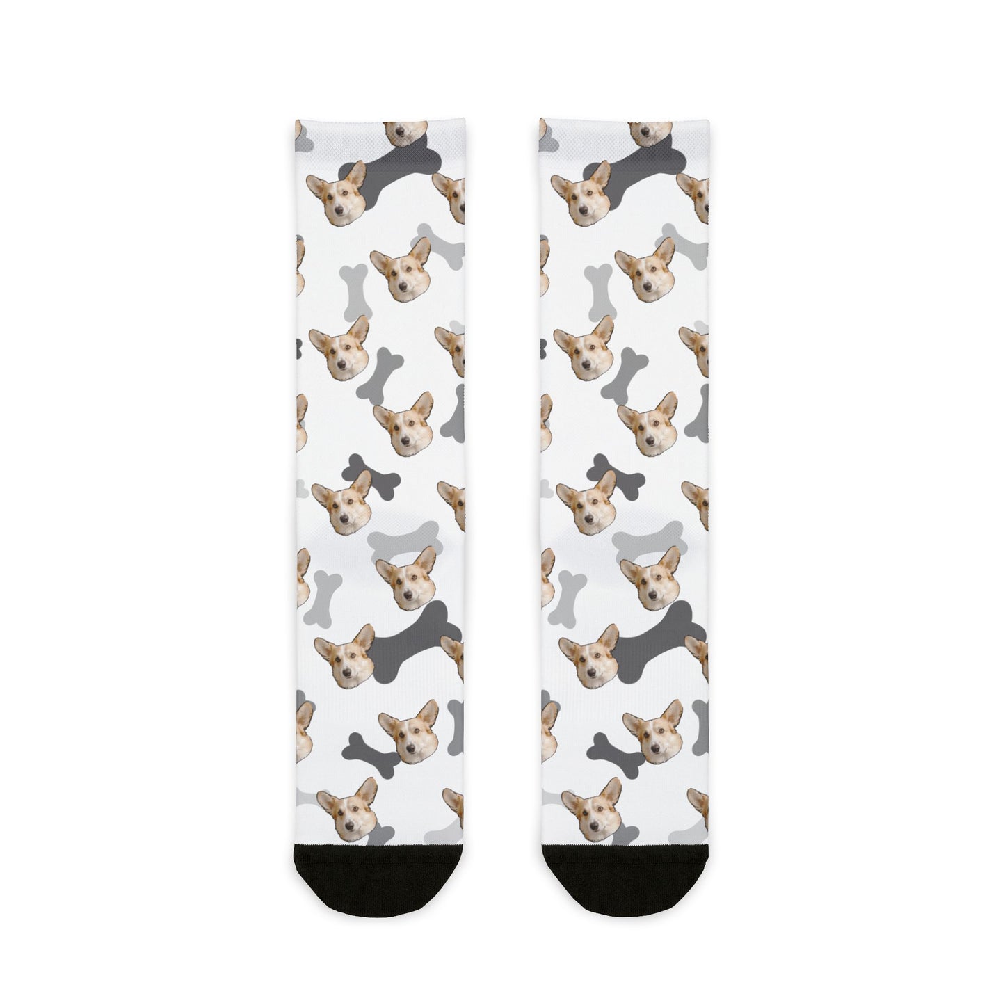 Copy of Cute Dog Pattern Crew Socks - Fun Pet Lover Gift, Cozy Everyday Wear, Unique Dog Socks, Animal Print Accessories, Gift for Dog Owners