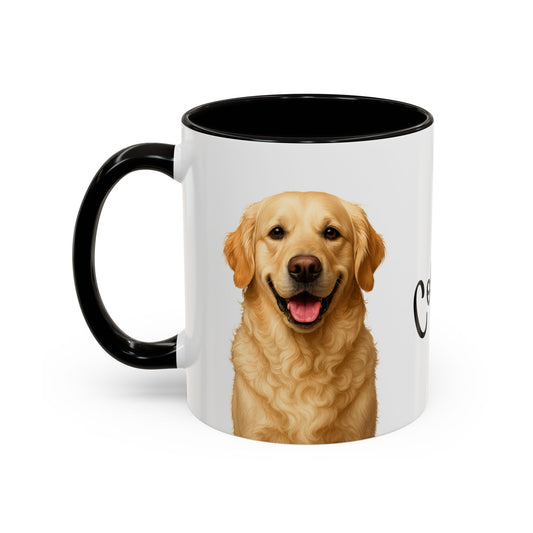 Personalized Dog Mug Black