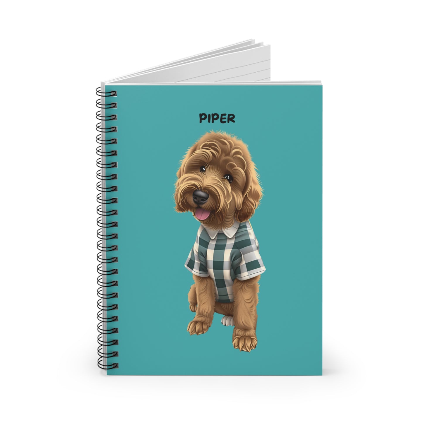 Cute Dog Spiral Notebook