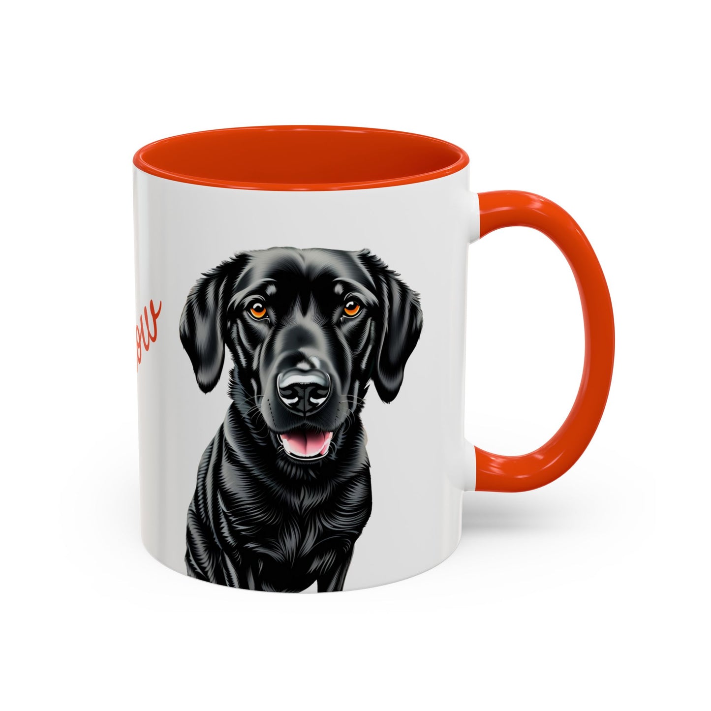Personalized Dog Mug Red