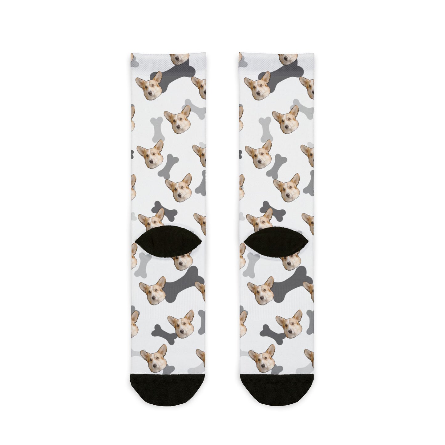 Copy of Cute Dog Pattern Crew Socks - Fun Pet Lover Gift, Cozy Everyday Wear, Unique Dog Socks, Animal Print Accessories, Gift for Dog Owners