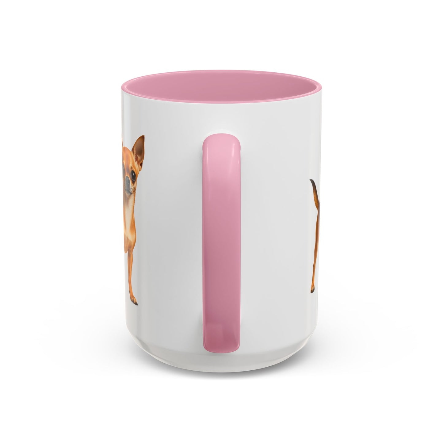 Personalized Dog Mug Pale Pink
