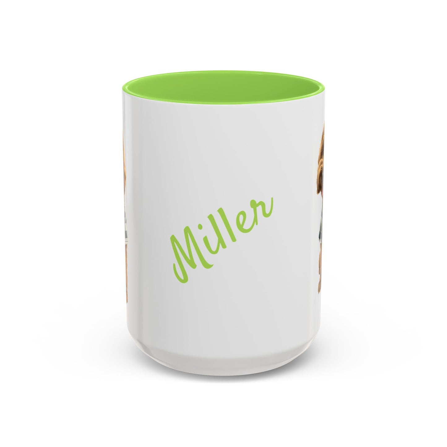 Personalized Dog Mug Pale Green