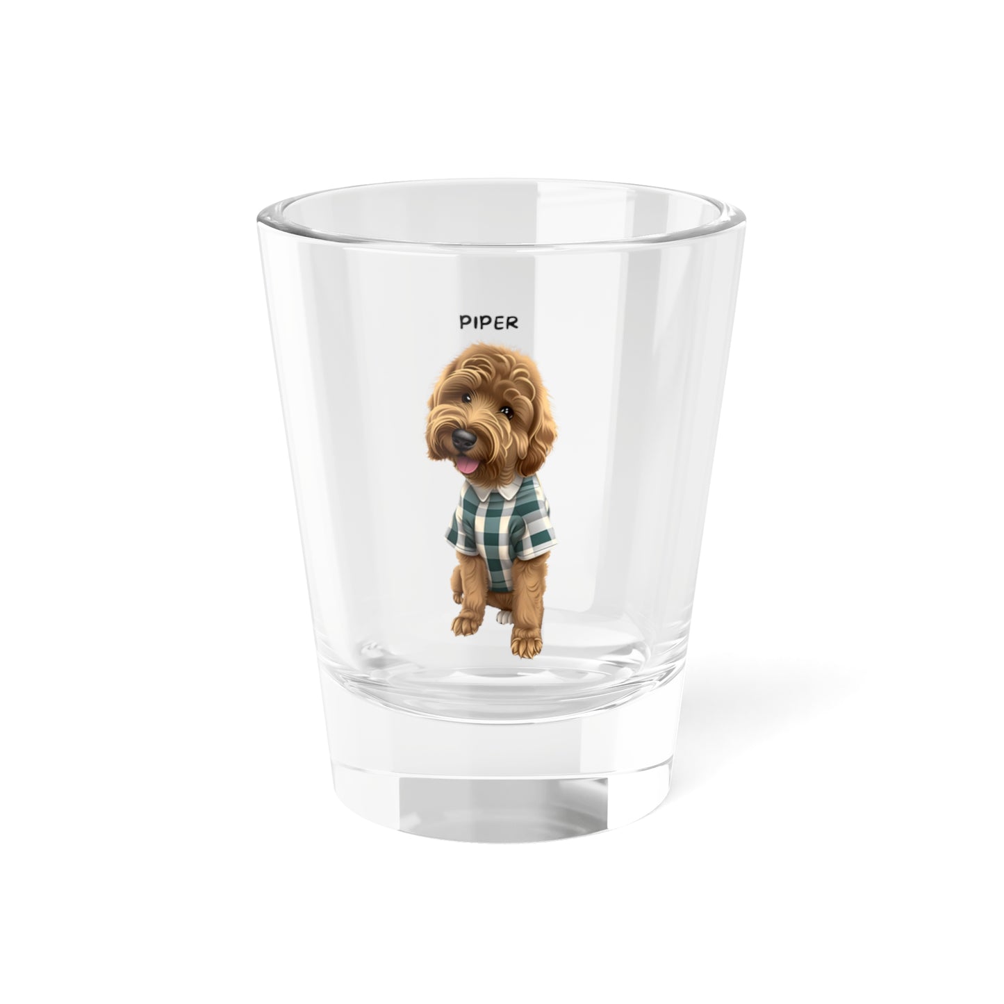 Custom Pet-Themed Shot Glass