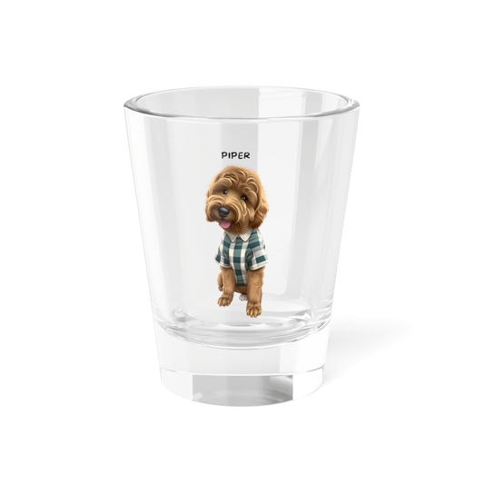 Custom Pet-Themed Shot Glass