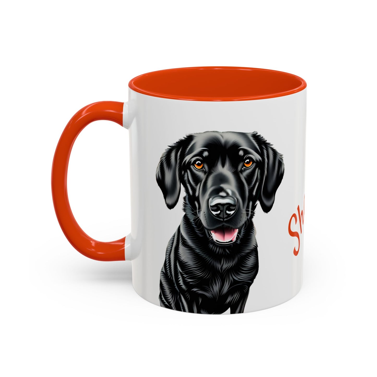Personalized Dog Mug Red