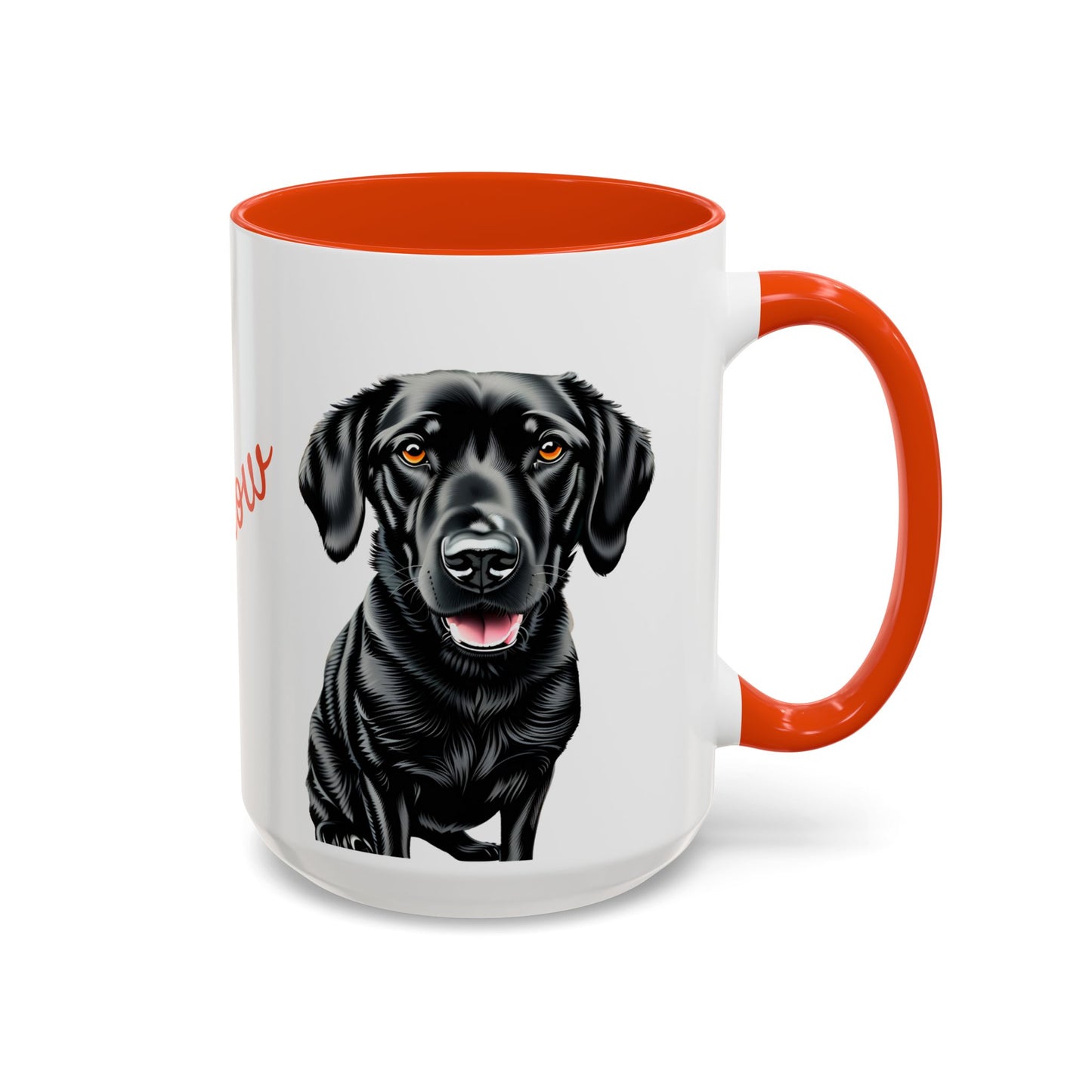 Personalized Dog Mug Red