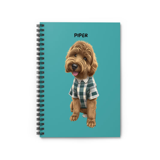 Cute Dog Spiral Notebook