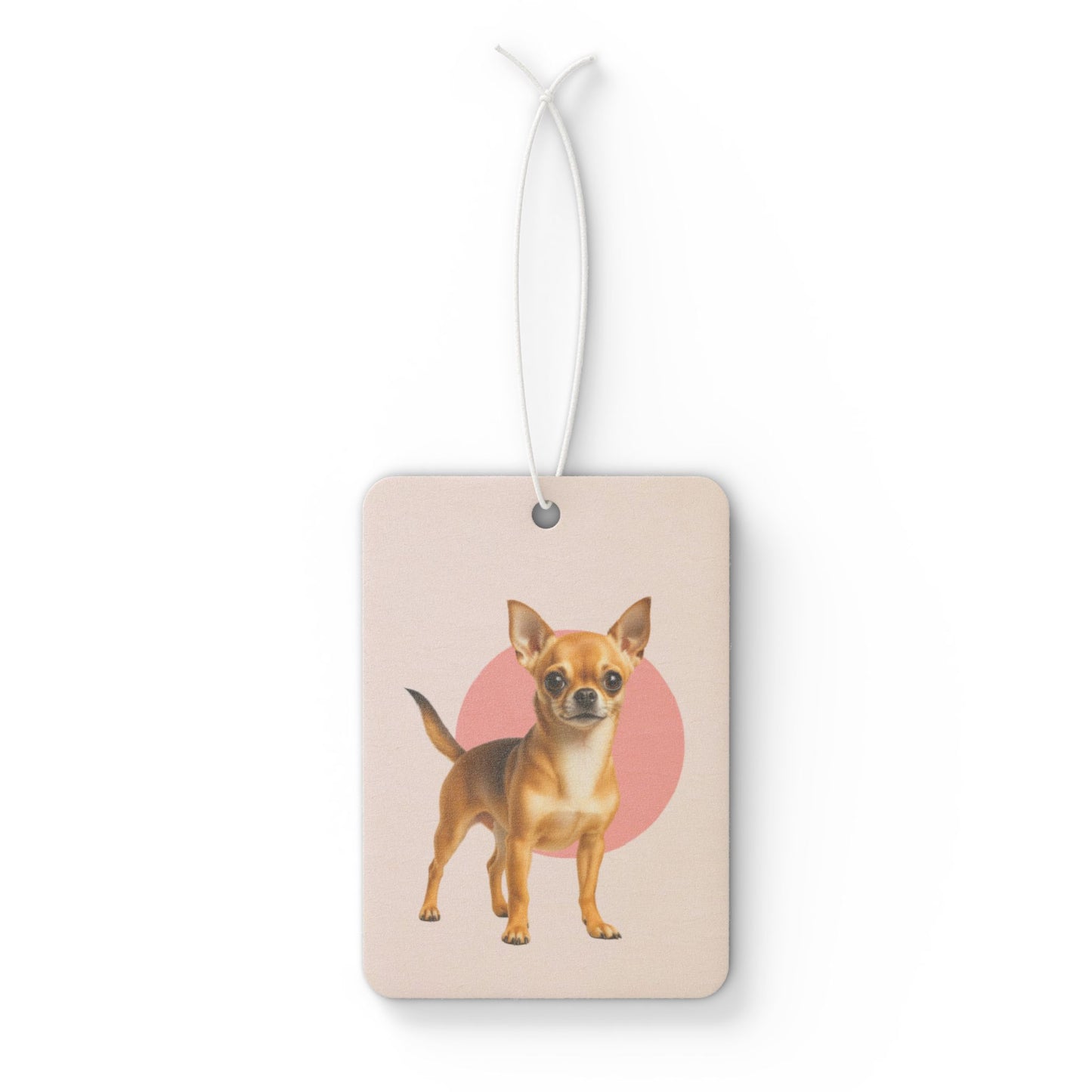 Car Air Freshener Chihuahua Crisp Apple