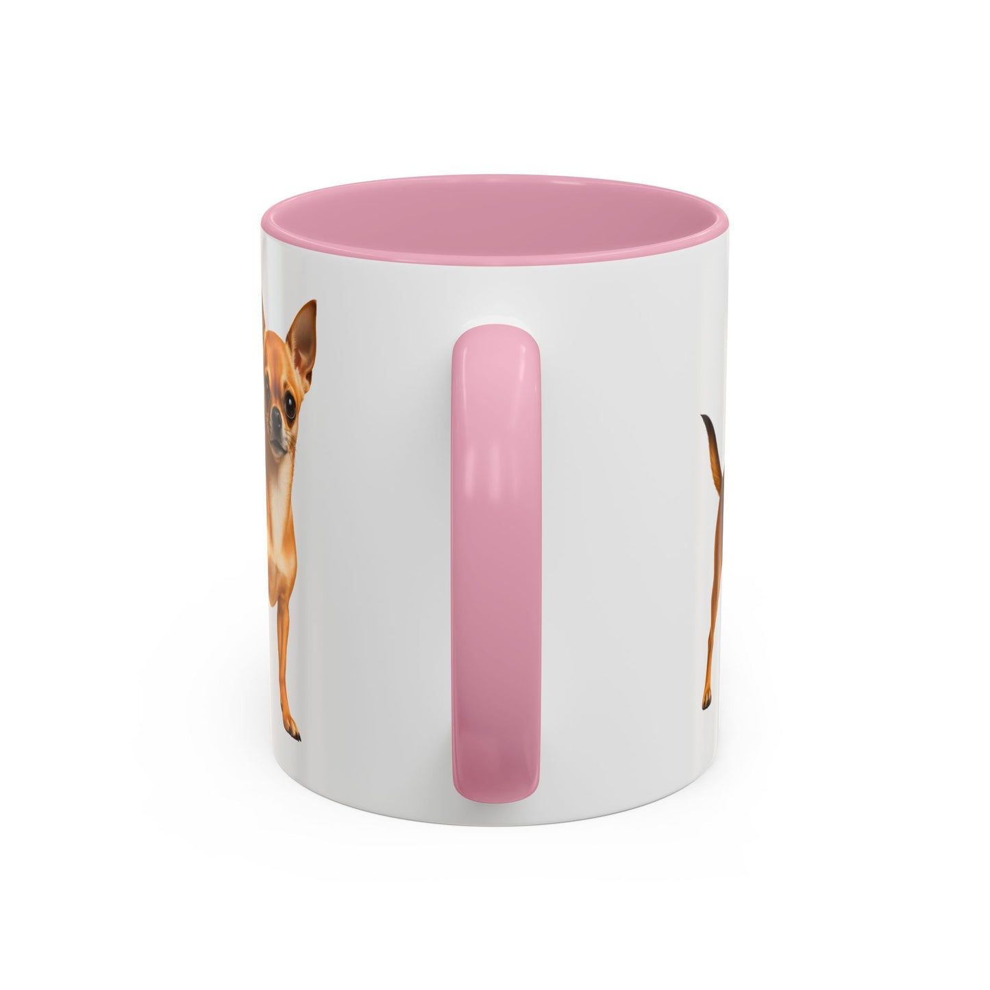 Personalized Dog Mug Pale Pink