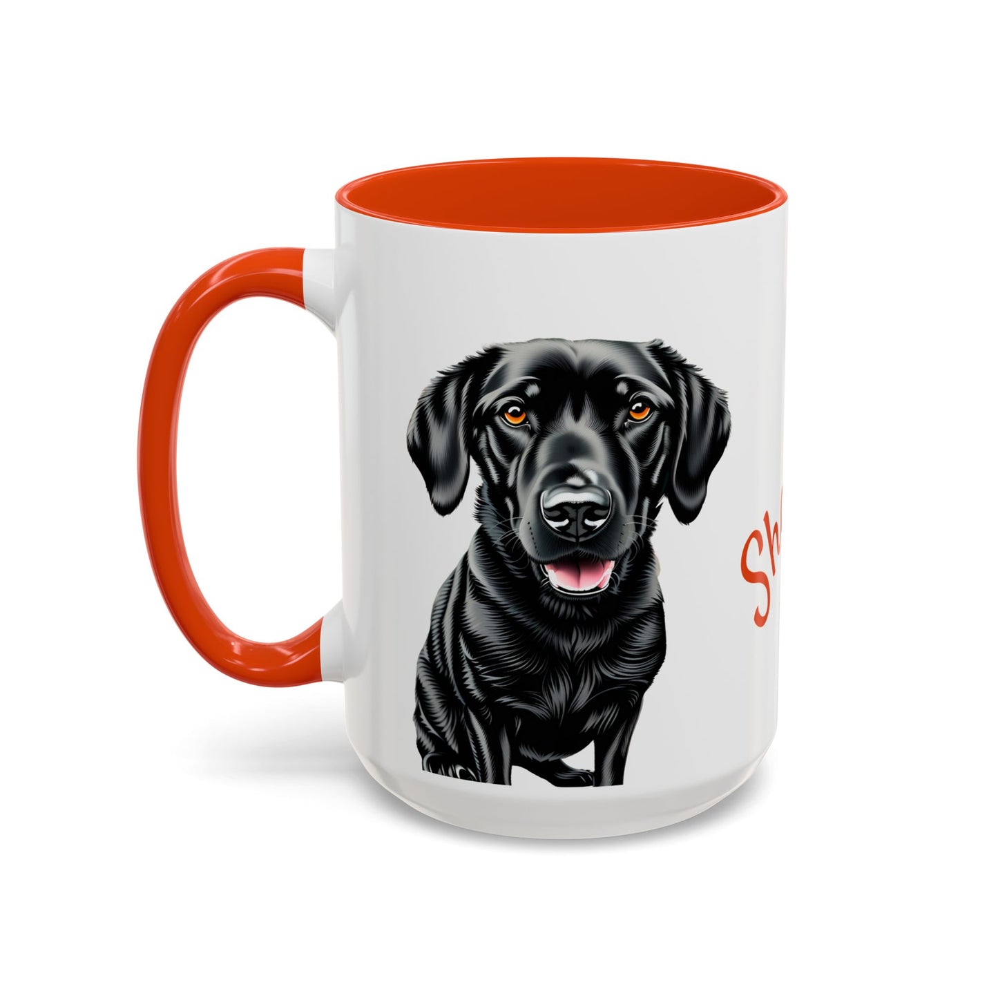 Personalized Dog Mug Red