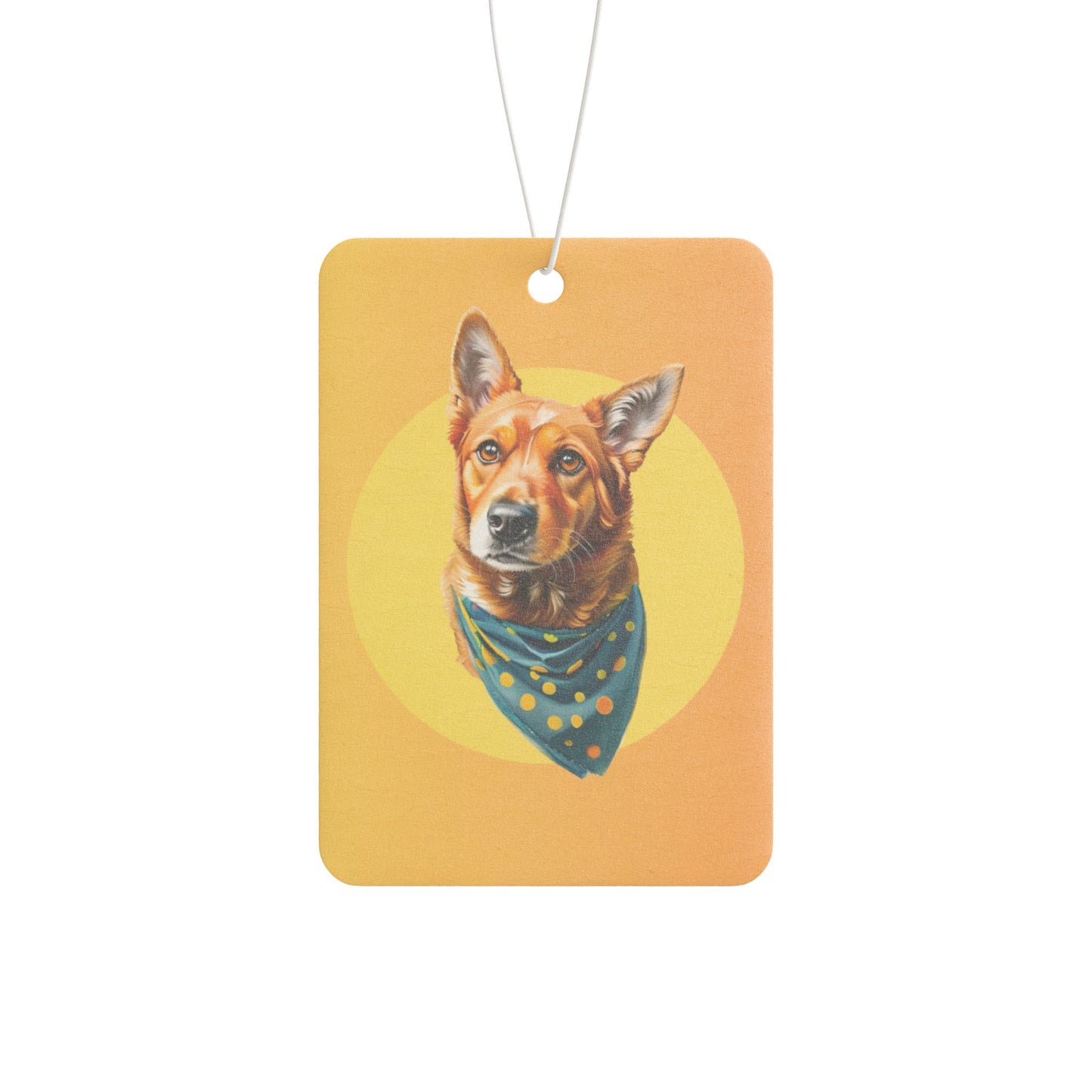 Car Air Freshener Chihuahua Leather