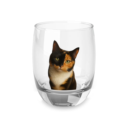 Personalized Cat Whiskey Glass