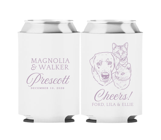 Personalized Wedding Koozies Prescott