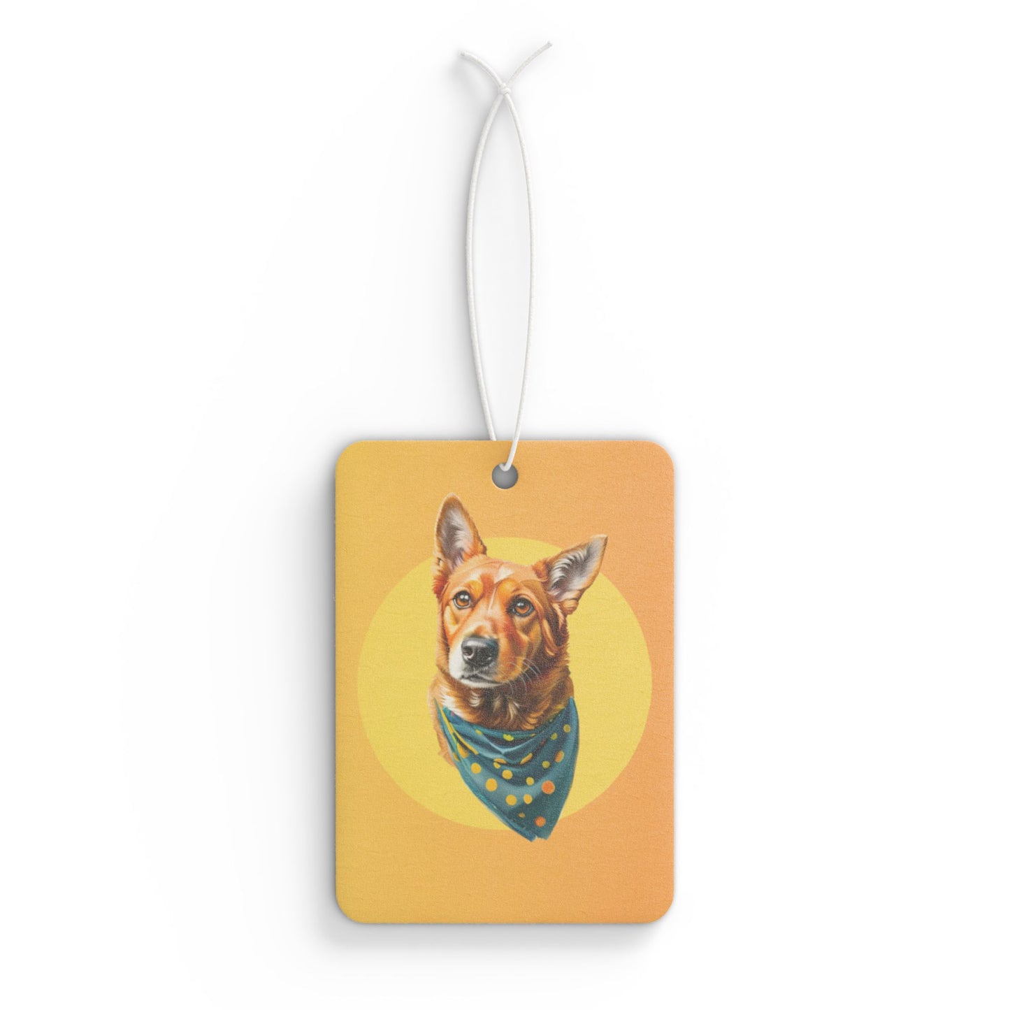 Car Air Freshener Chihuahua Leather