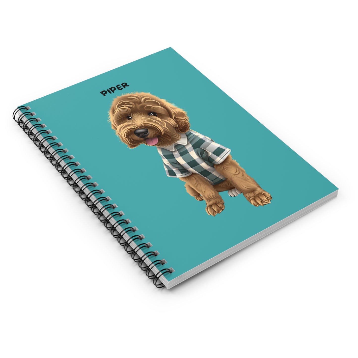Cute Dog Spiral Notebook