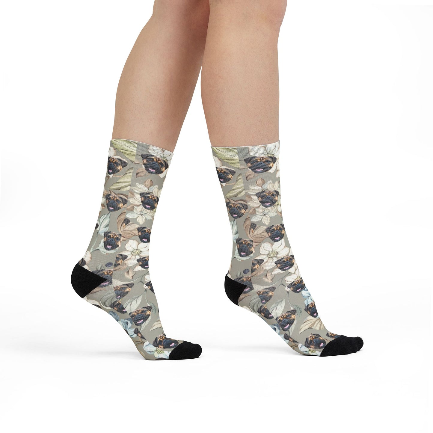 Copy of Copy of Cute Dog Pattern Crew Socks - Fun Pet Lover Gift, Cozy Everyday Wear, Unique Dog Socks, Animal Print Accessories, Gift for Dog Owners