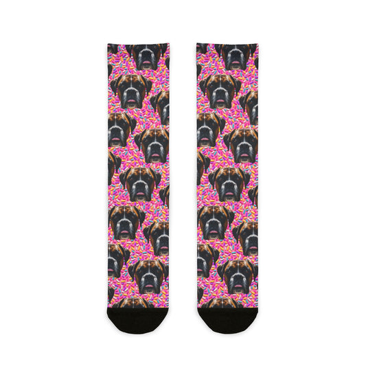 Copy of Copy of Copy of Copy of Cute Dog Pattern Crew Socks - Fun Pet Lover Gift, Cozy Everyday Wear, Unique Dog Socks, Animal Print Accessories, Gift for Dog Owners