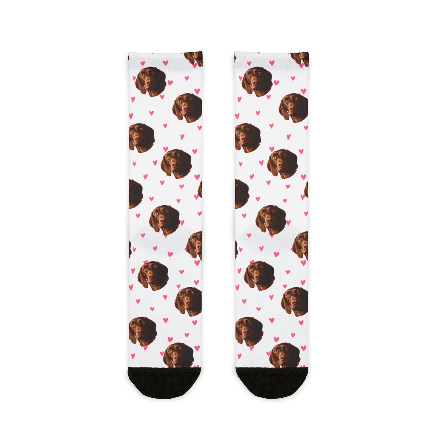 Copy of Copy of Cute Dog Pattern Crew Socks - Fun Pet Lover Gift, Cozy Everyday Wear, Unique Dog Socks, Animal Print Accessories, Gift for Dog Owners