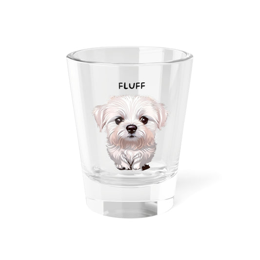 Personalized Pet Portrait Shot Glass