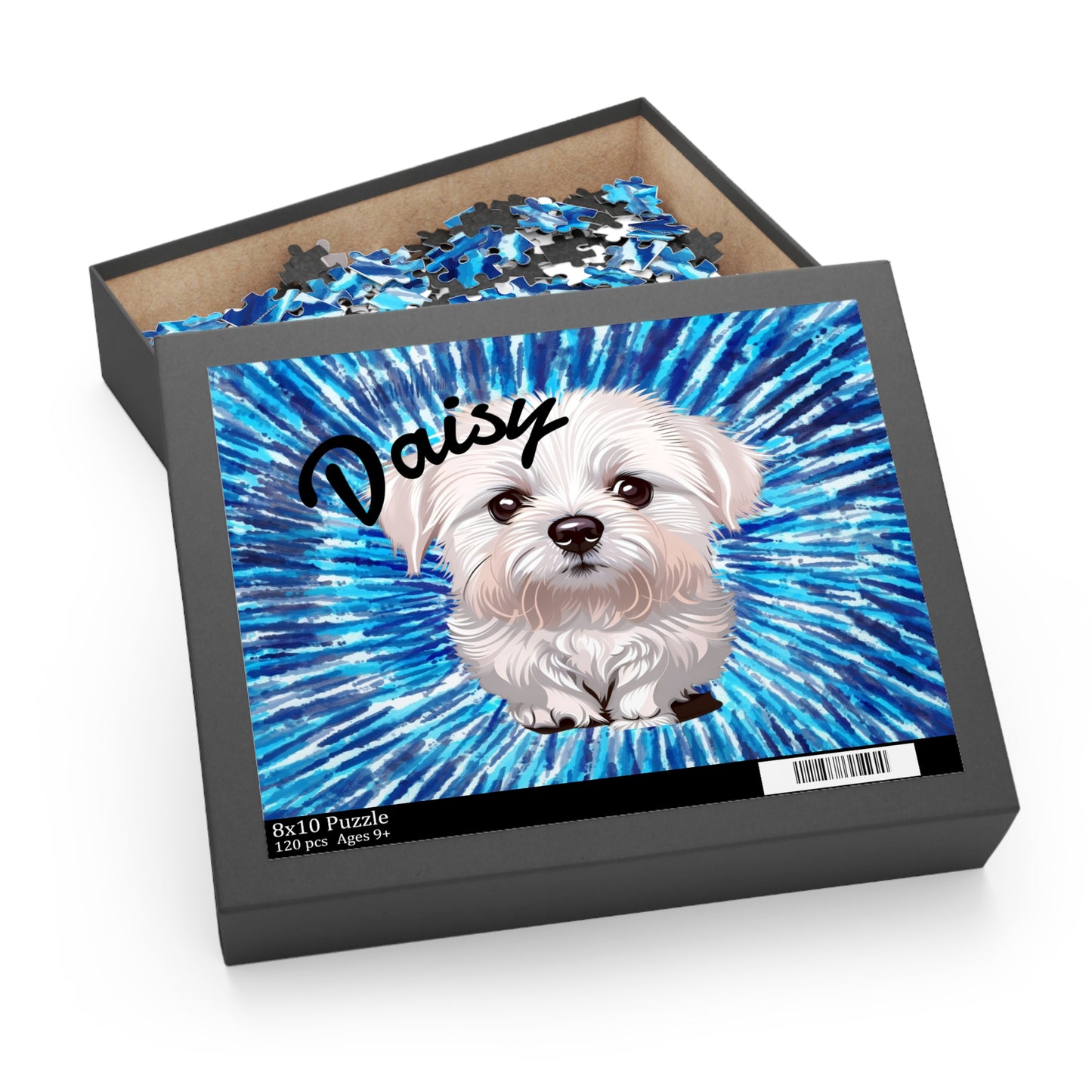 Custom Chihuahua Puzzle Blue