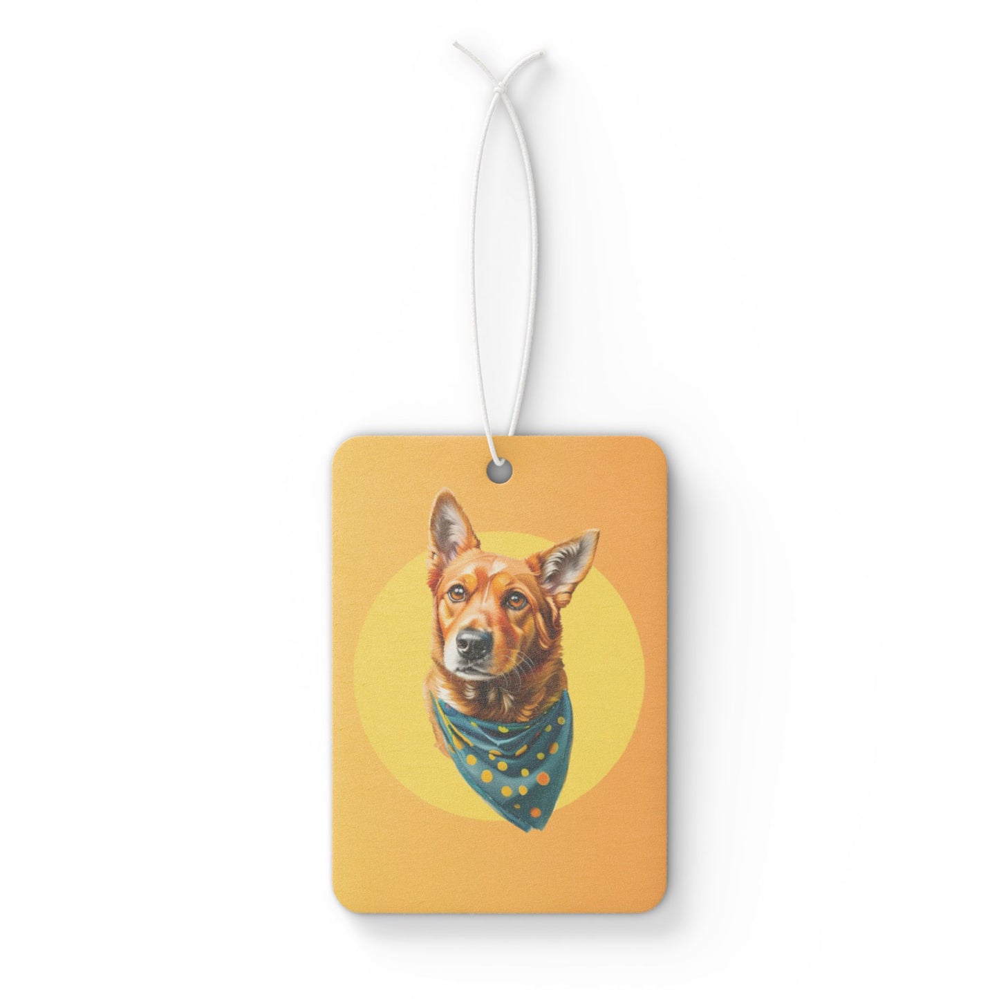 Car Air Freshener Chihuahua Leather