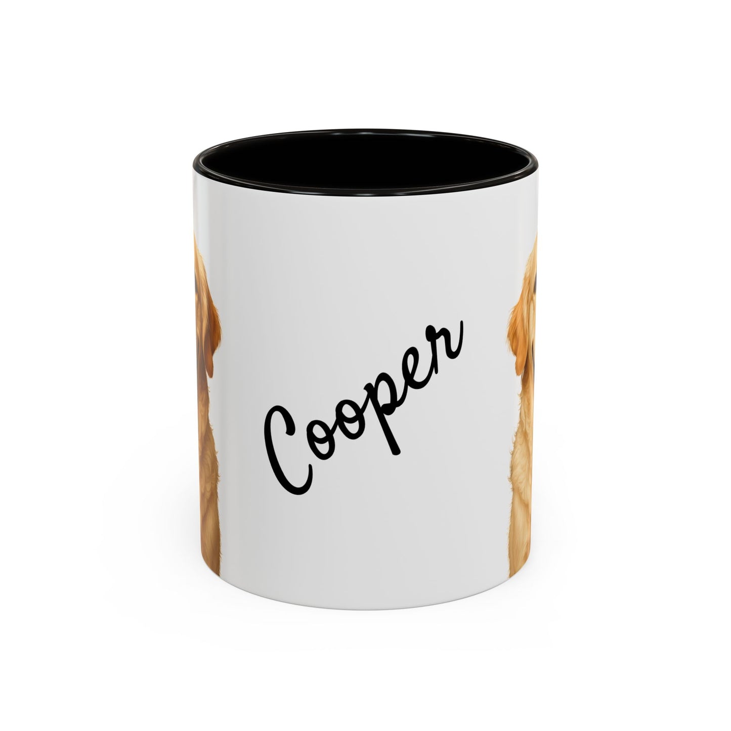 Personalized Dog Mug Black