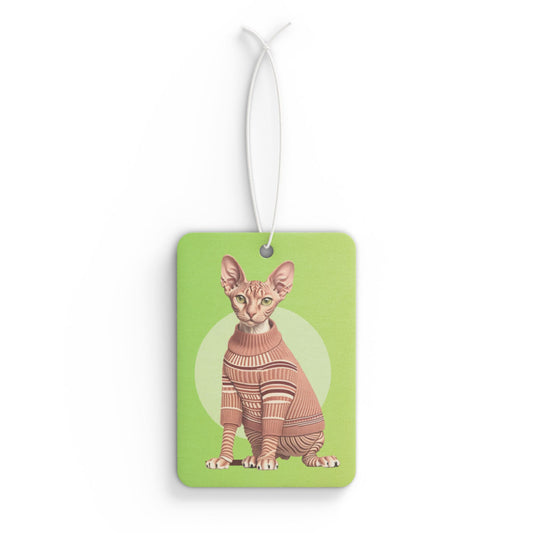 Car Air Freshener Chihuahua fruity green