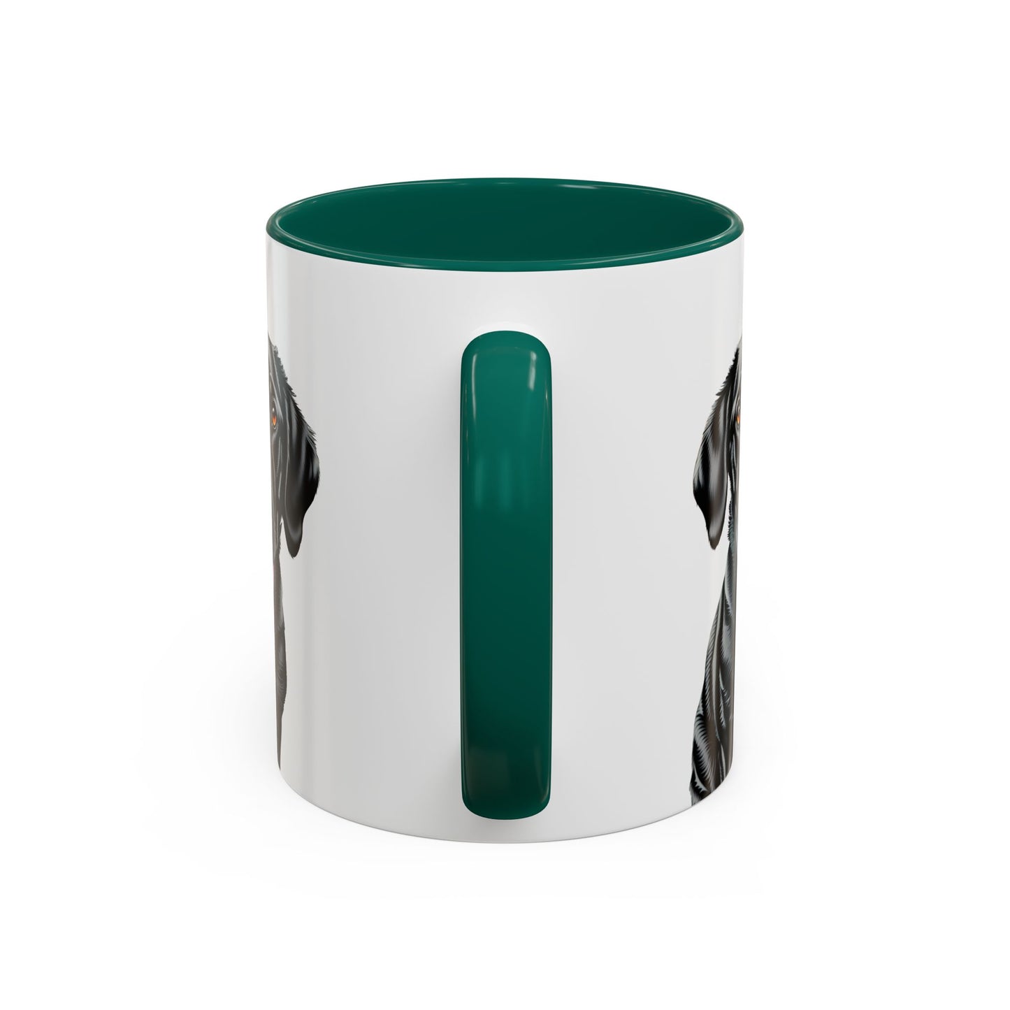 Personalized Dog Mug Forest Green