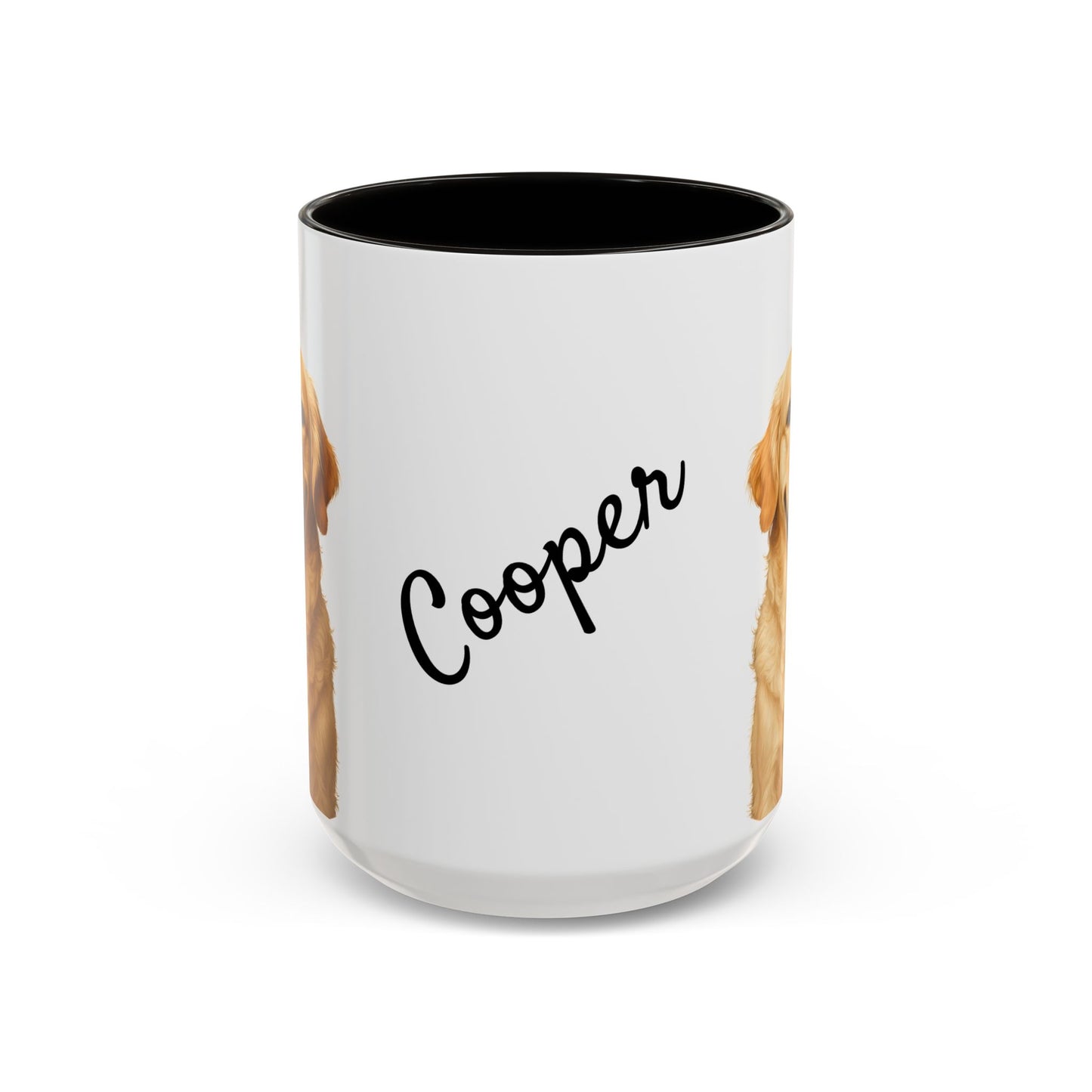 Personalized Dog Mug Black