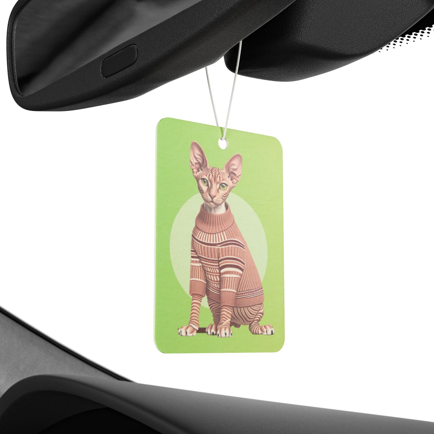 Car Air Freshener Chihuahua fruity green