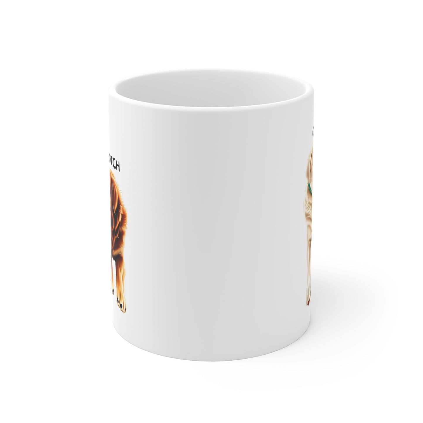 Personalized Dog Mug White
